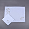 Gold & Silver Branches Placemat & Napkin Set