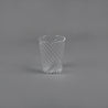 Impilabile Torchon Clear Twisted Drinking Glass Set