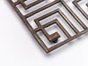 Square Metal Geometric Trivet - Version 1