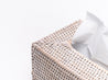 White Washed Rectangual Rattan Tissue Box