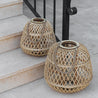 Lombok Round Wooden Lanterns