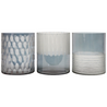 Cosmopol Candle Holders/Vases - Set of 3