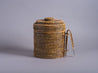 Natural Rattan Ice Bucket w/ tong