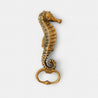 Brass opener seahorse